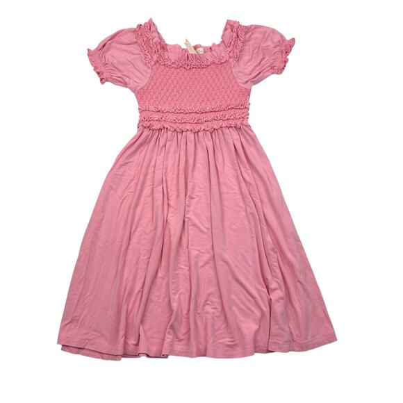 Matilda Jane Pink Smocked  Shakespeare Emilia Dress - Picture 1 of 8